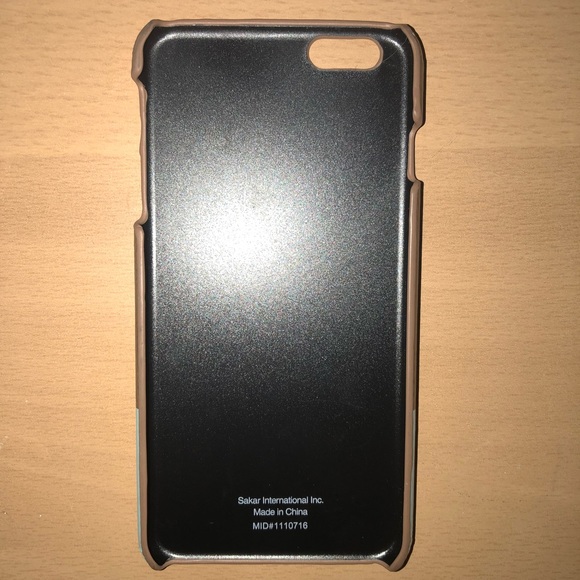 Wood and Tiffany’s Blue iPhone 6 Plus Case - Picture 5 of 6